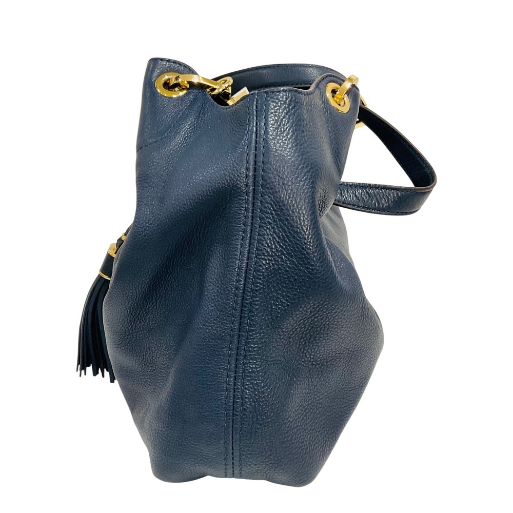 Michael Kors shoulder bag tote drawstring Camden satchel boho hobo leather purse - Picture 9 of 16